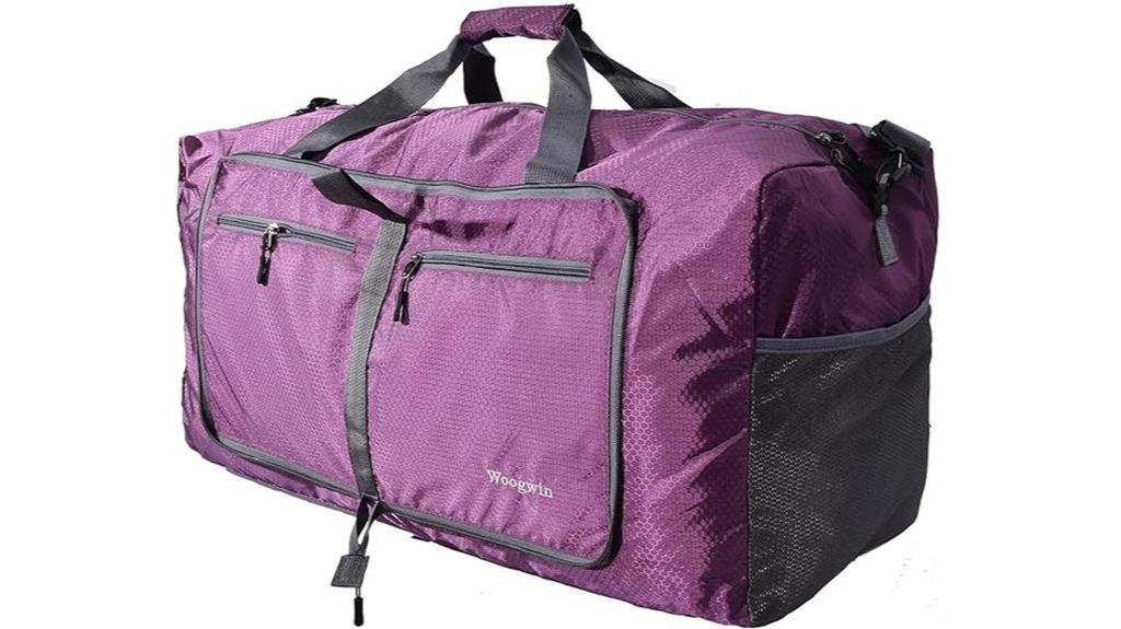 foldable waterproof large travel duffel