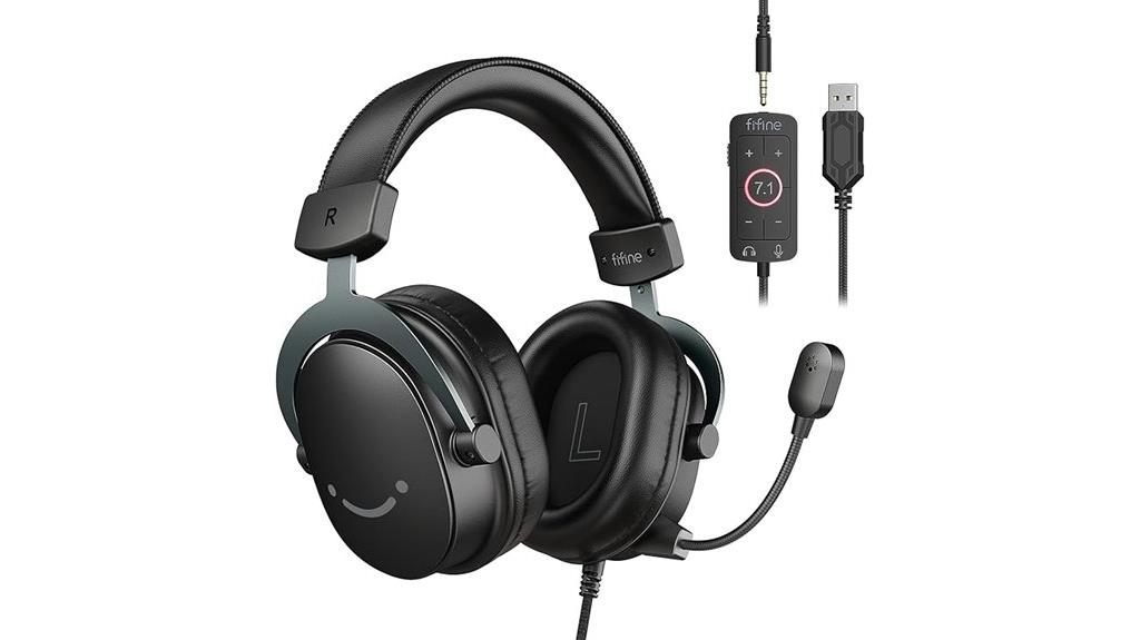gaming headset with microphone
