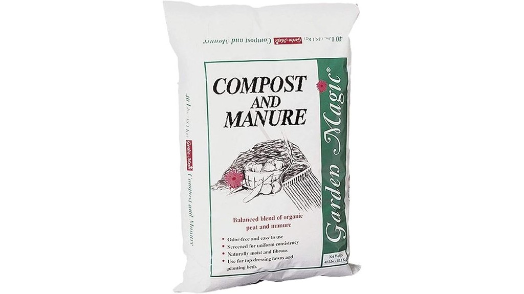 garden compost and manure