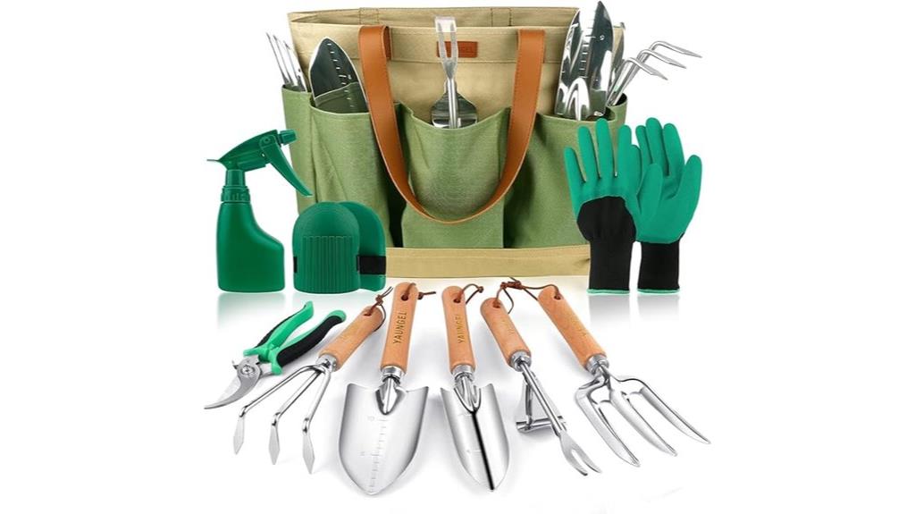 gardening tools storage set