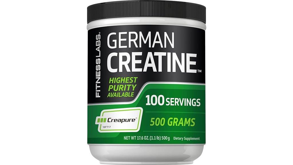 german creatine monohydrate powder
