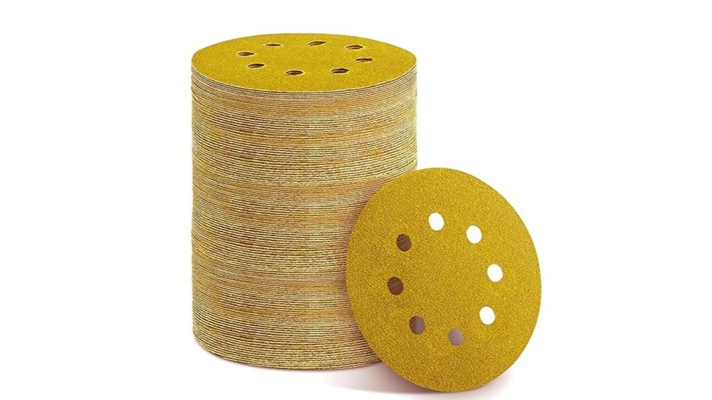 gold orbital sanding discs