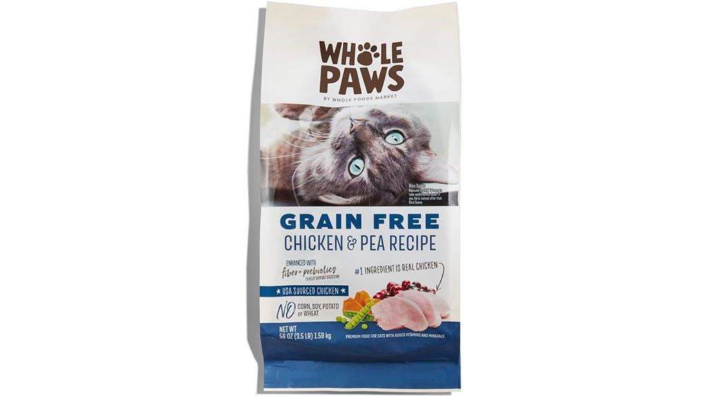 grain free chicken and pea formula