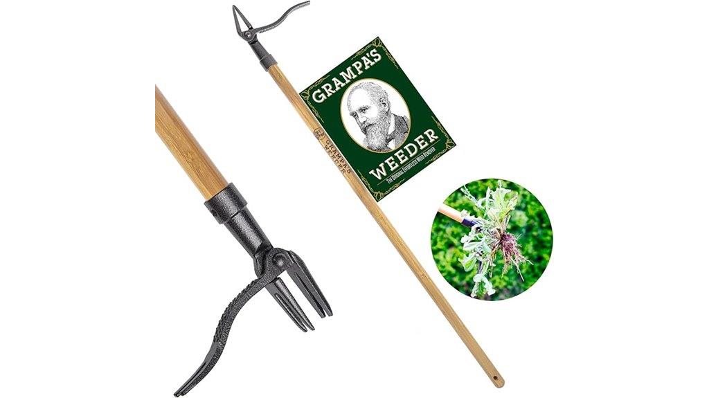 grandpa s weed puller long handle