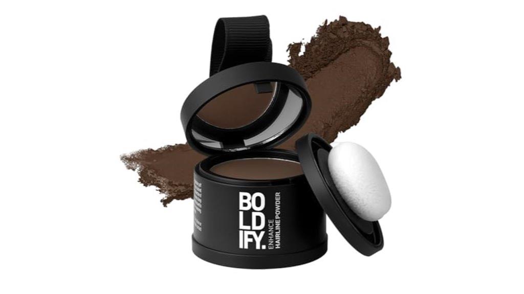 gray concealer hairline powder