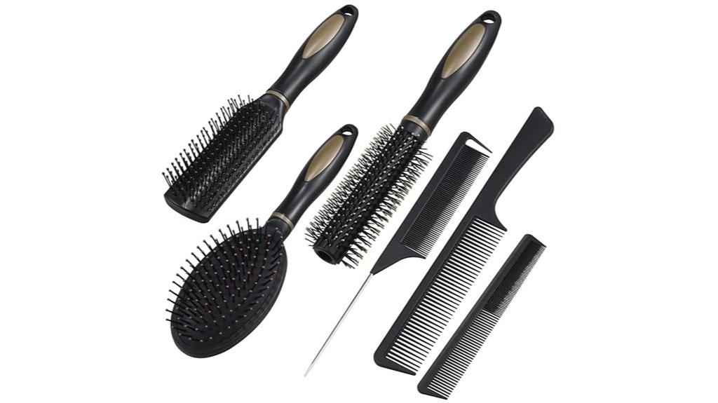 hair detangling comb set