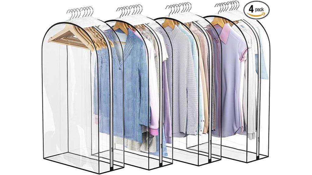 hanging clothes garment protection bags
