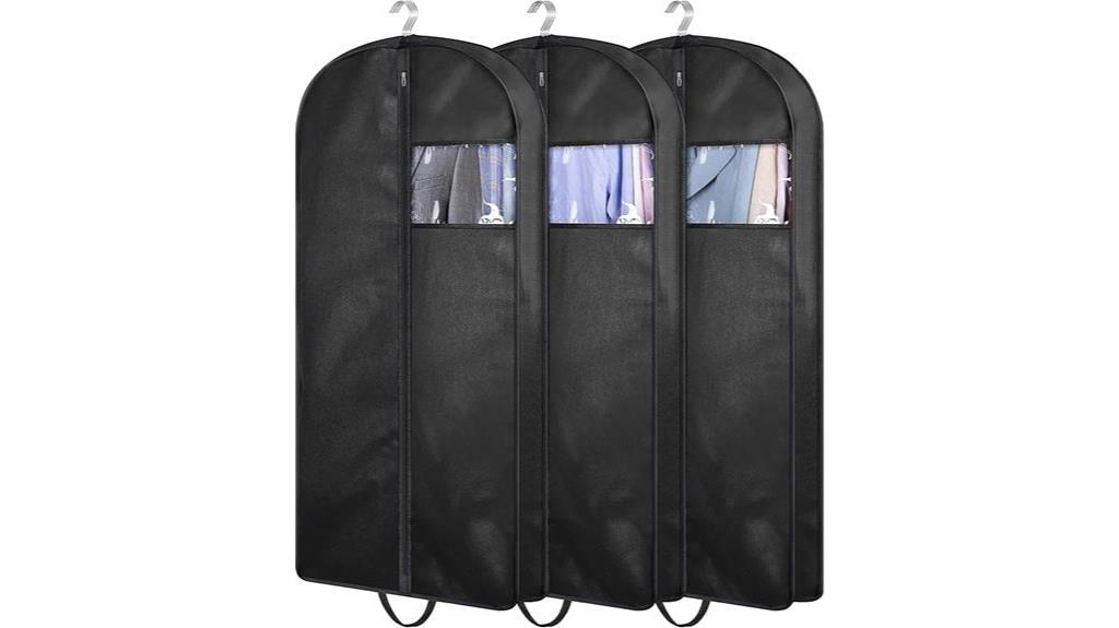 hanging garment storage bags