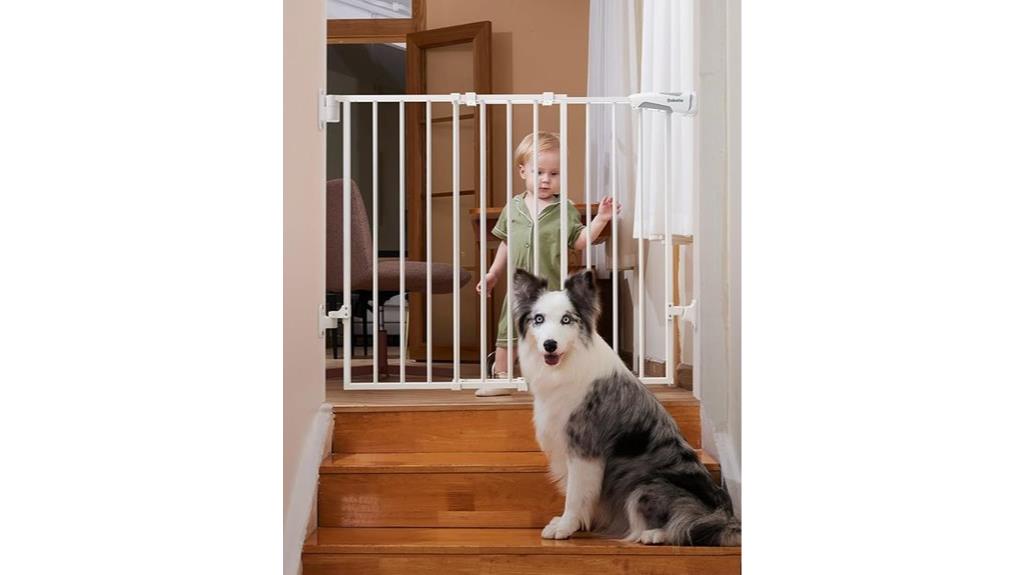 hardware mounted baby gate