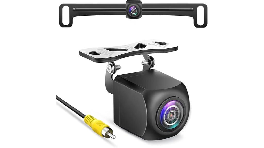 hd backup camera 170 degree night vision ip69 waterproof