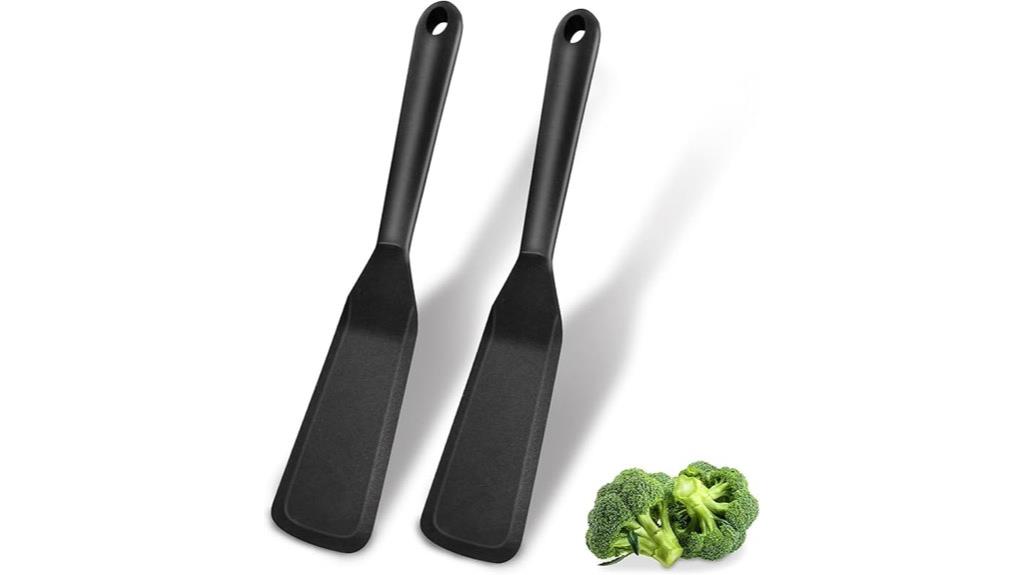heat resistant silicone cooking spatulas