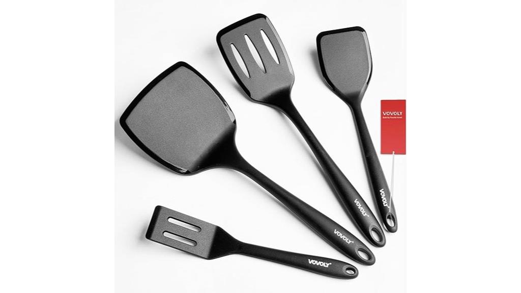 heat resistant silicone kitchen utensils