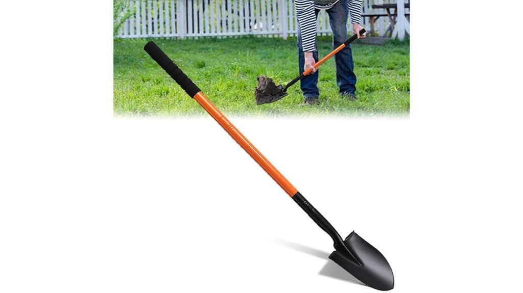 heavy duty garden shovel