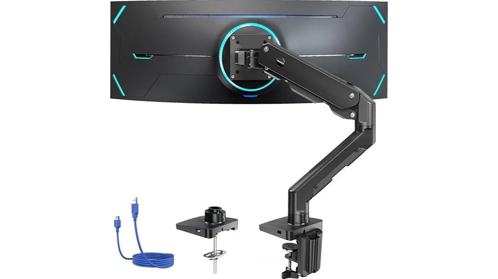 heavy duty monitor support