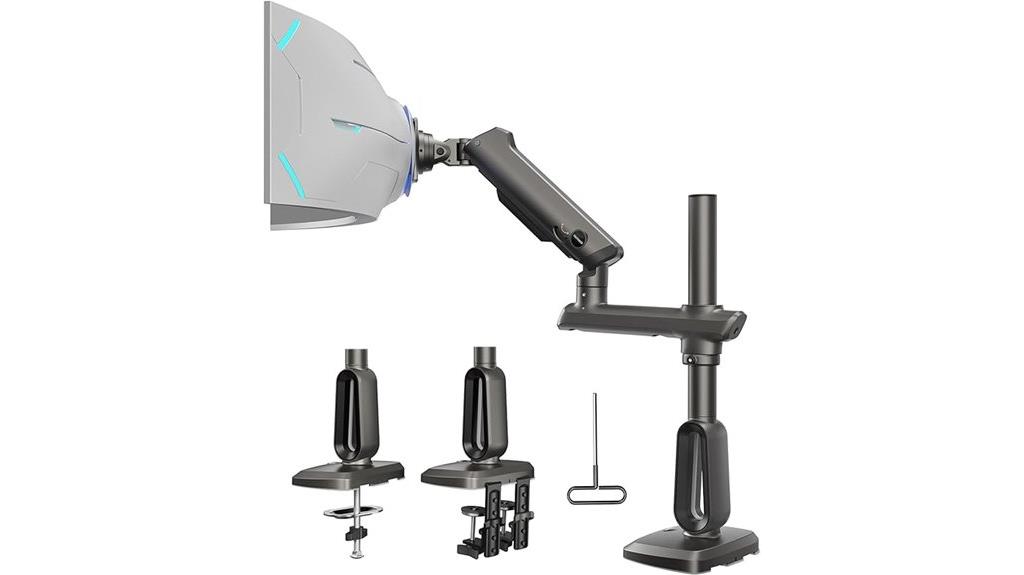 heavy duty monitor support