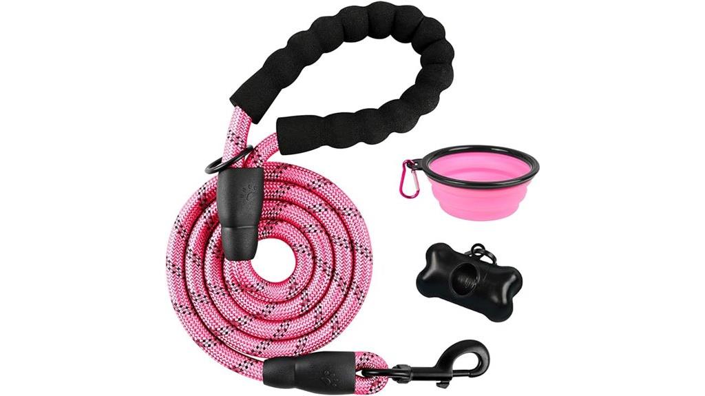 heavy duty reflective dog leash