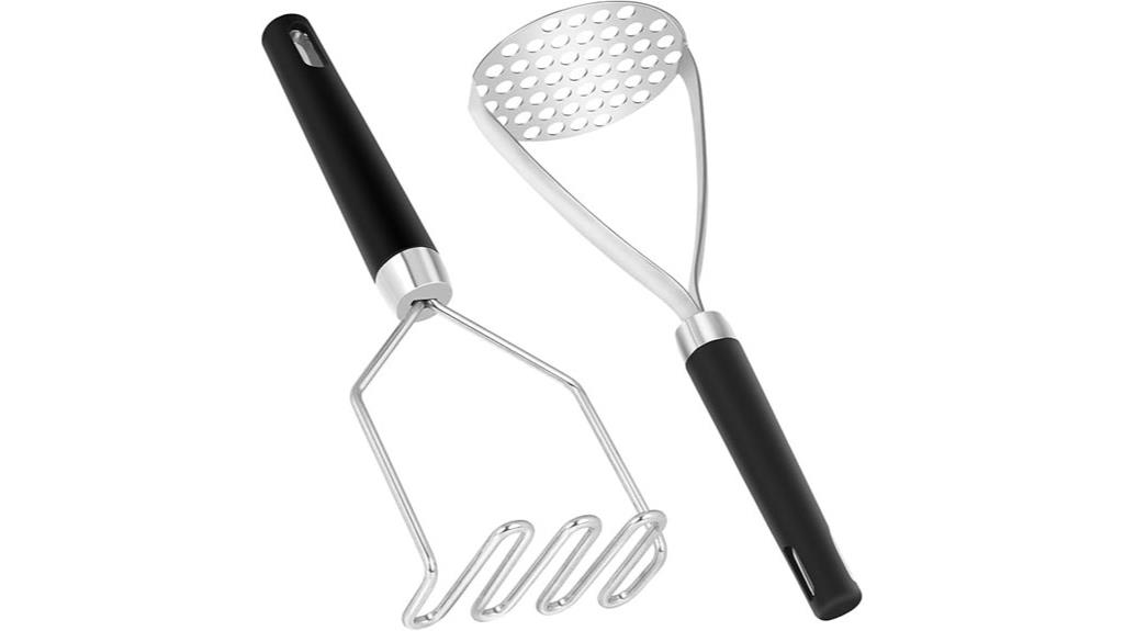 heavy duty stainless steel masher