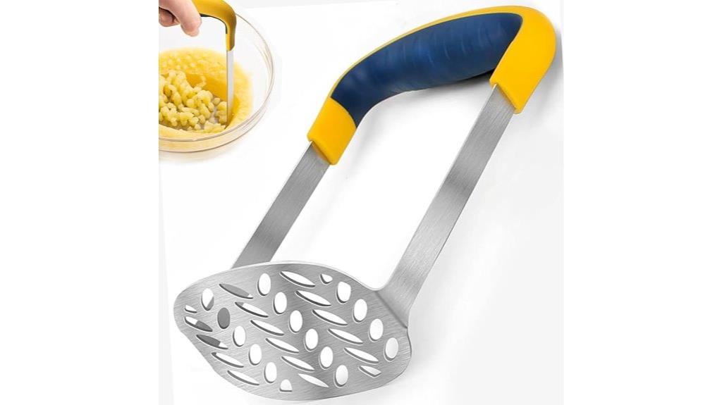 heavy duty stainless steel masher