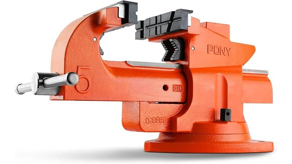 heavy duty swiveling bench vise