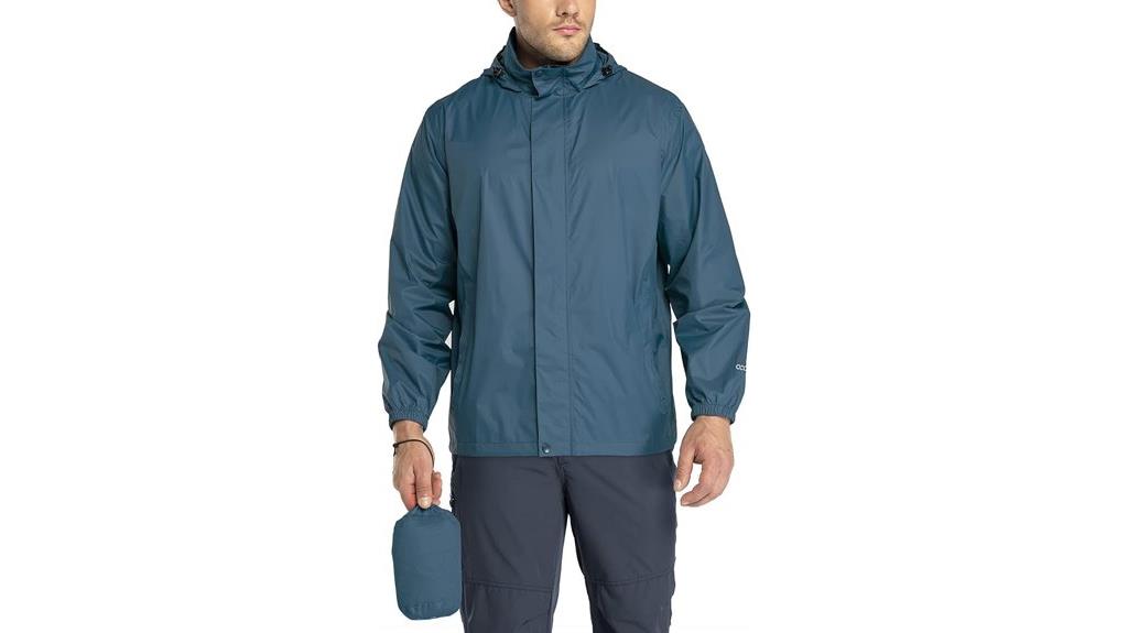 high altitude packable rain jacket
