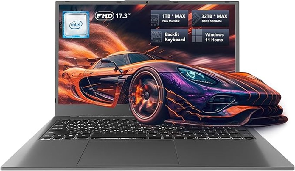 high performance 17 inch gaming laptop