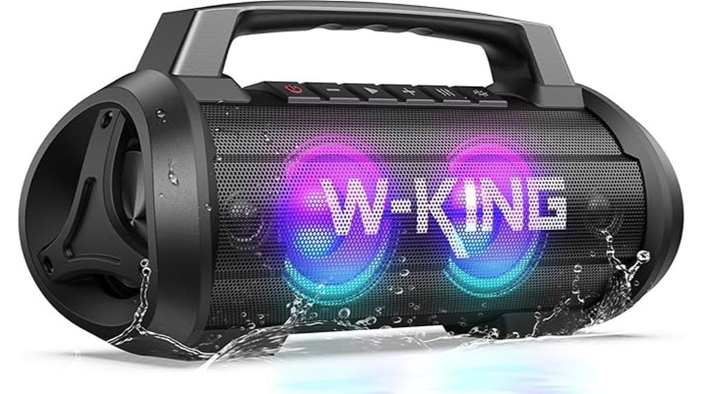 high power waterproof bluetooth speaker