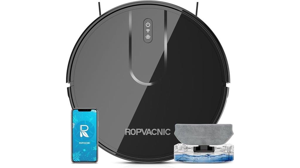 high powered self charging vacuum mop