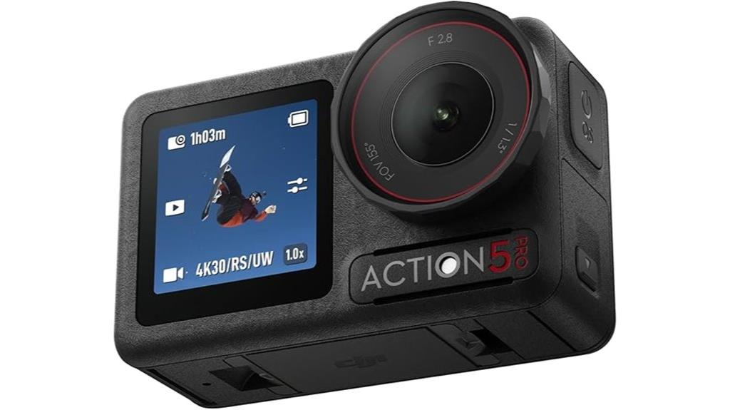 high quality action camera footage