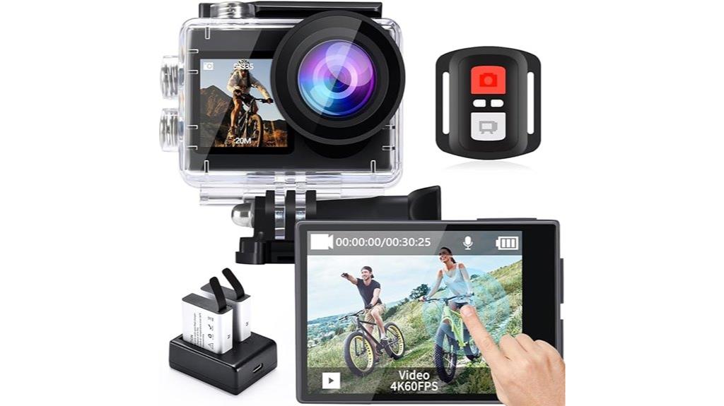 high resolution waterproof action