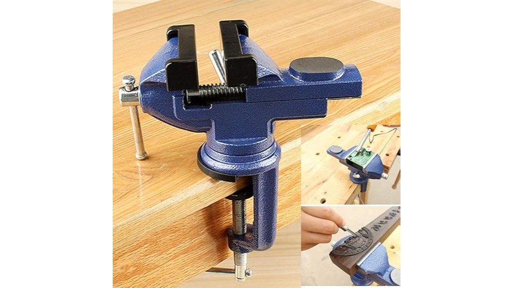 home vise clamp on device