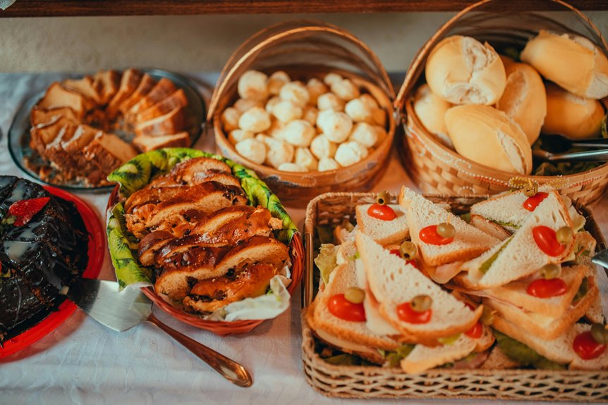 homemade bread and cake loaf pans