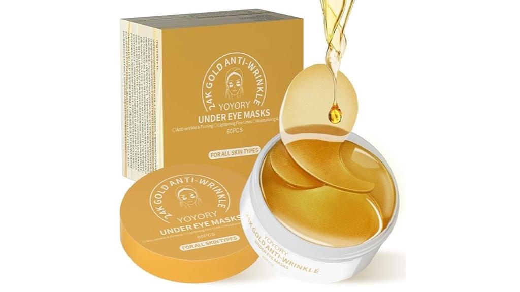 hydrogel eye patches reduce dark circles