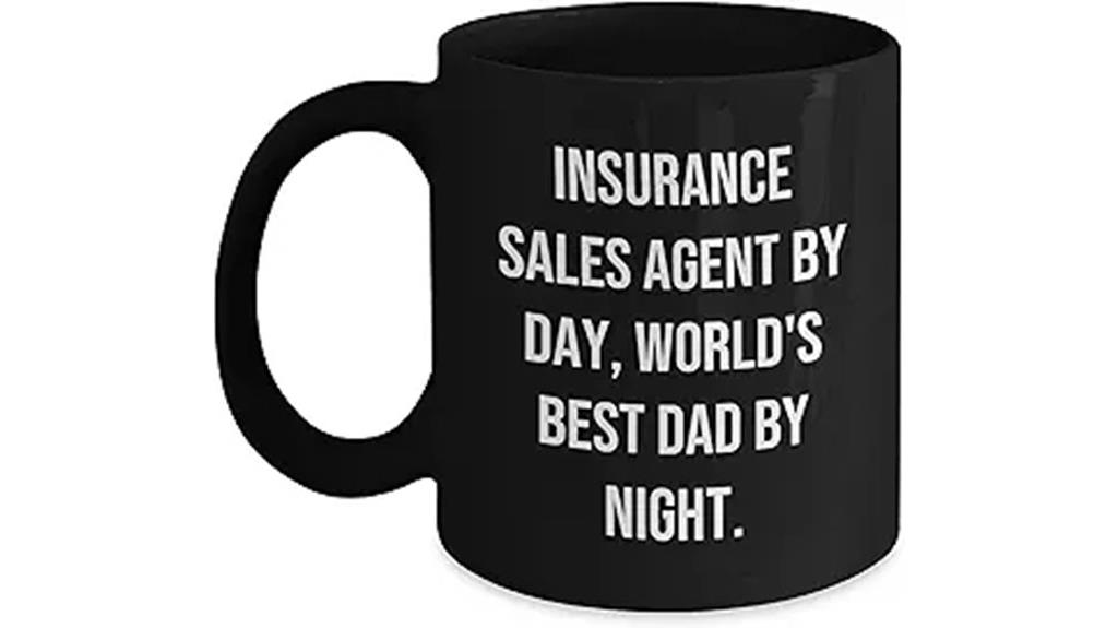 insurance agent coffee mug