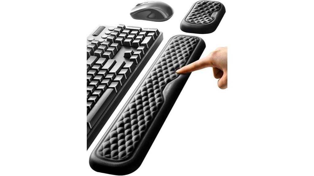 keyboard and mouse wrist support