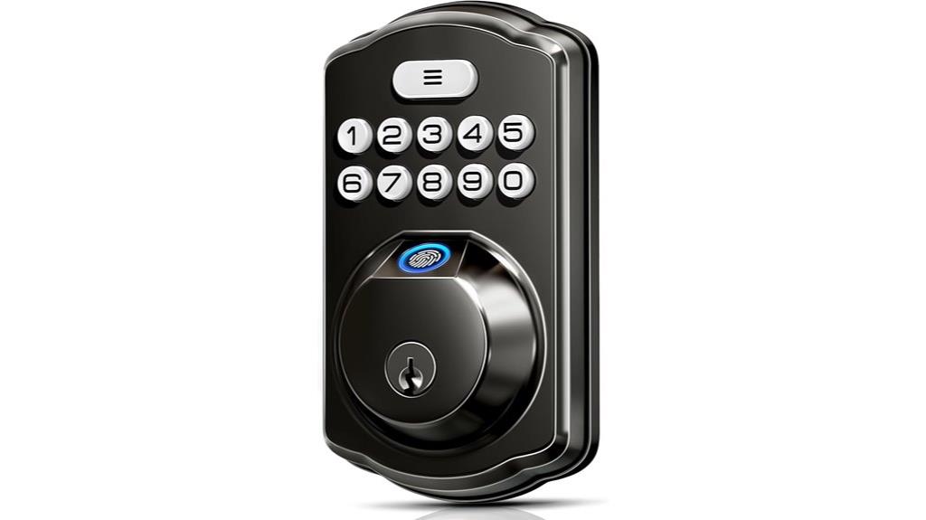 keyless front door lock