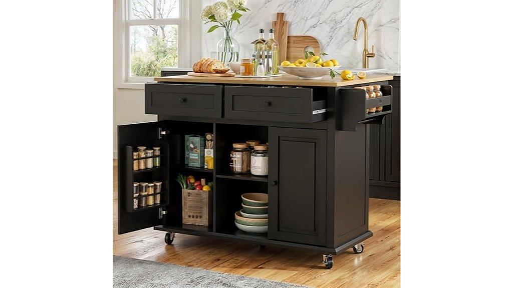 kitchen island cart