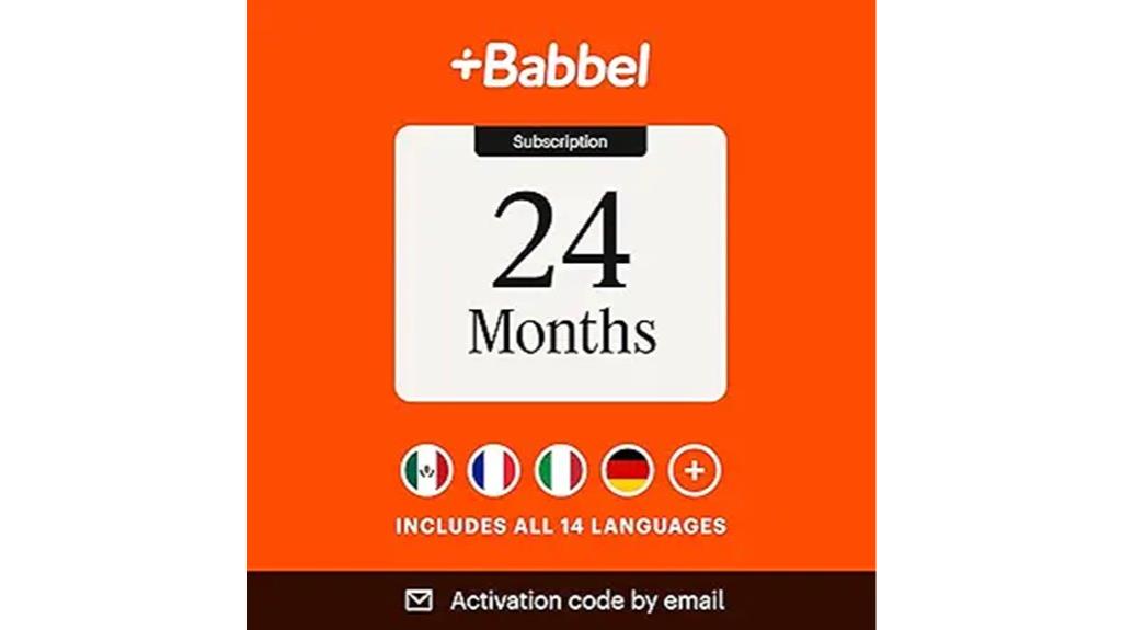 language learning software subscription