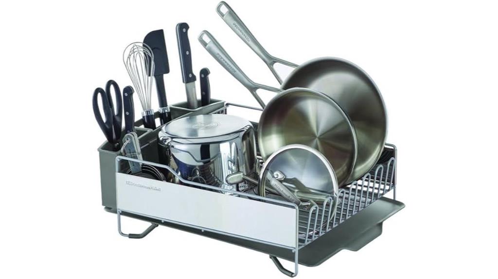 large capacity dish rack