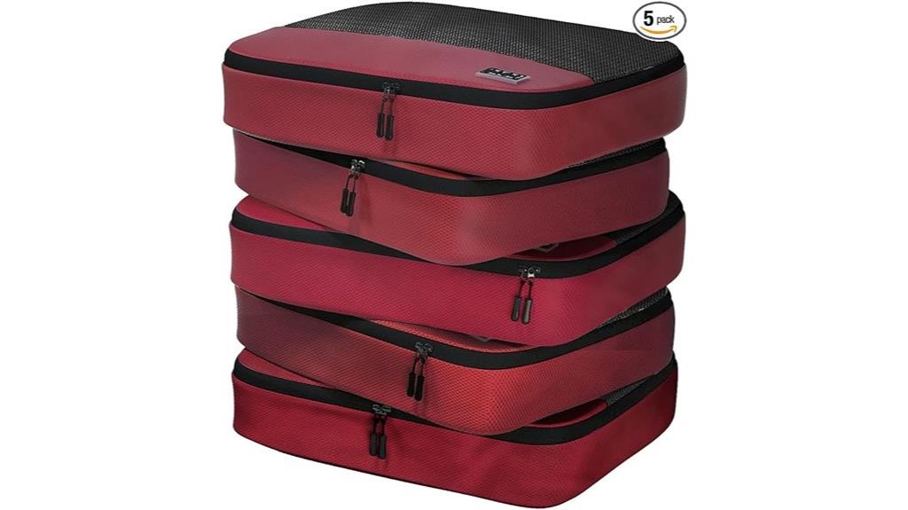 large packing cubes suitcases set