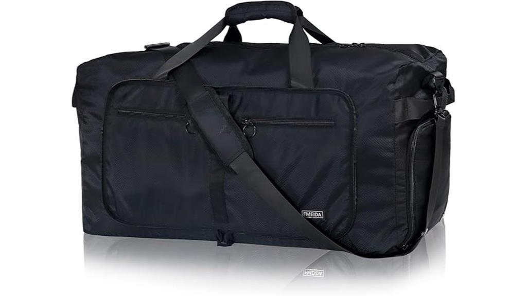 large water repellent duffle