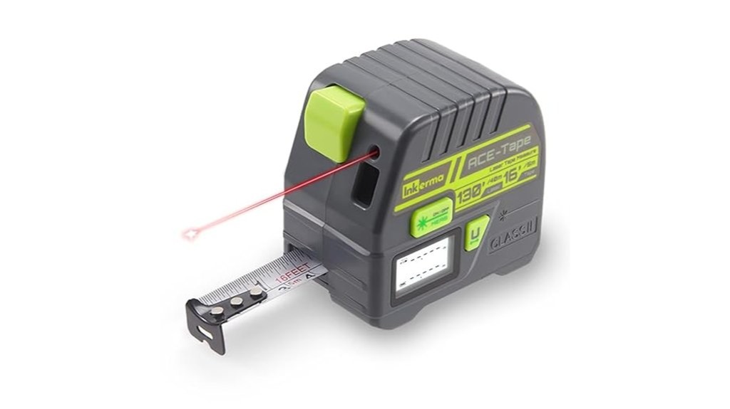 laser tape measure with digital display