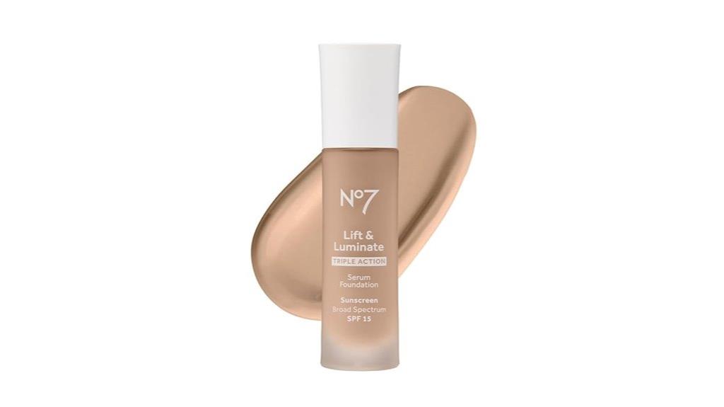 lift luminate triple action serum foundation