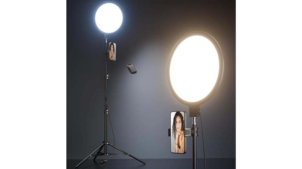 lighting kit with tripod and holder