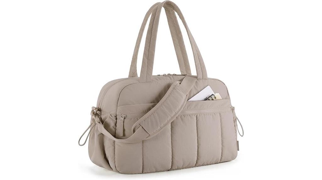 lightweight gym duffle with wet pocket