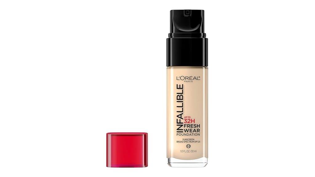 lightweight ivory toned infallible makeup foundation