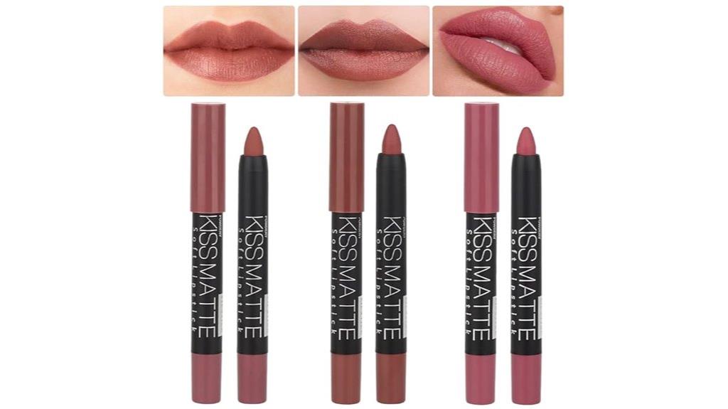 lip liner crayon pencil set