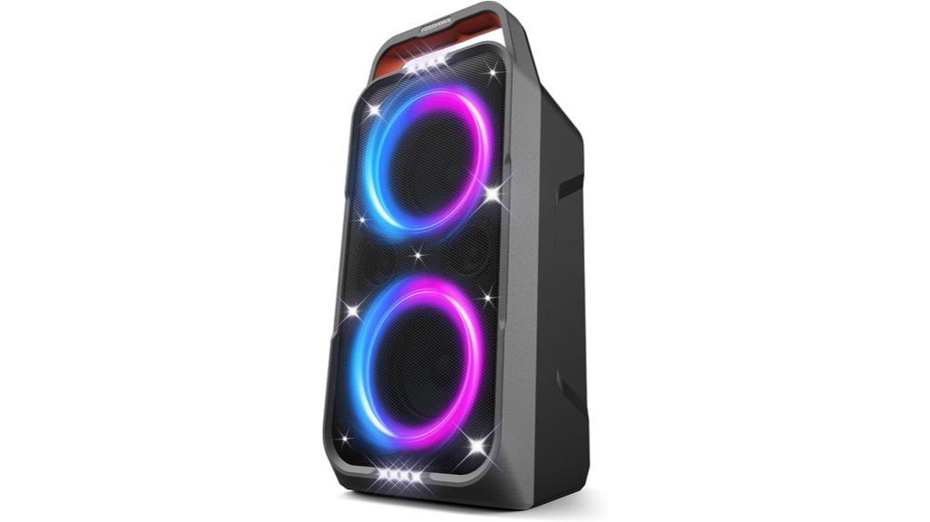loud powerful bass heavy bluetooth speaker