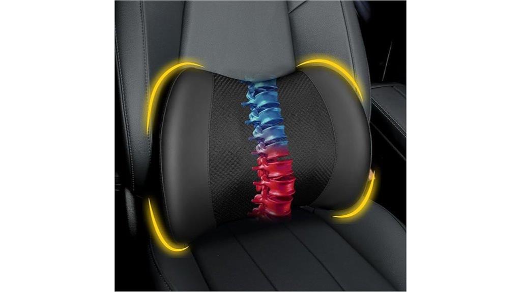 lumbar support car memory foam