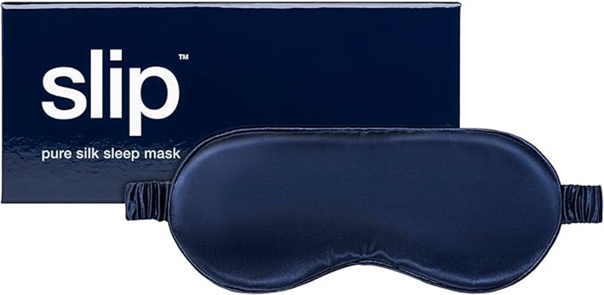 luxurious silk sleep mask