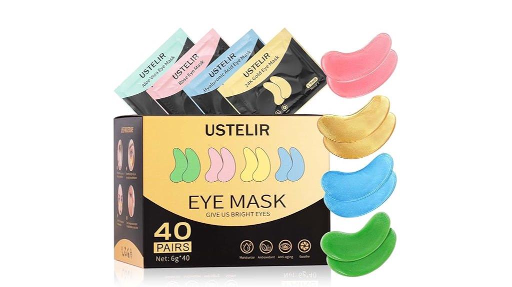 luxurious under eye gold hydration